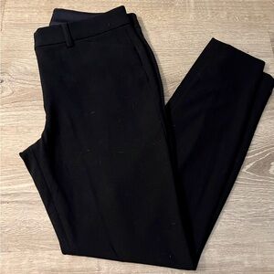 Express Skinny Mid Rise Pants - Navy